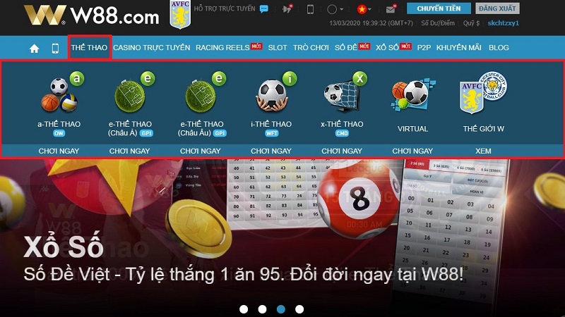 Đánh tỉ số online – Hướng dẫn ghi tỉ số bóng đá online tại W88